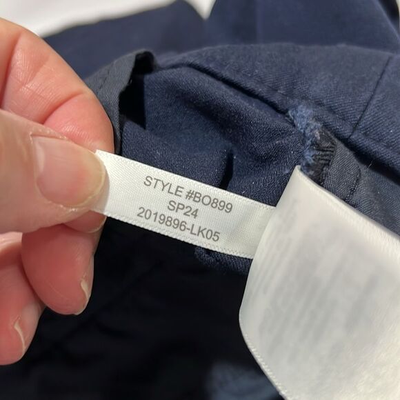 J. Crew Factory Kallie straight-leg pant Navy Blue size 2 NWOT - Picture 9 of 10